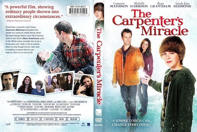 dvd cover The Carpenter's Miracle 2013 Dvd Cover