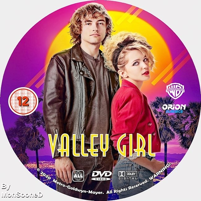 dvd cover Valley Girl 2020 Dvd Disc Dvd Cover