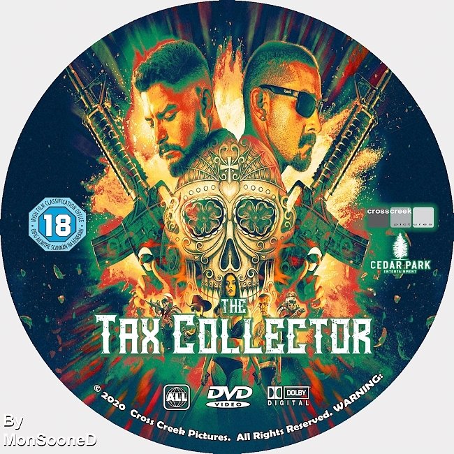 dvd cover The Tax Collector 2020 Dvd Disc Dvd Cover