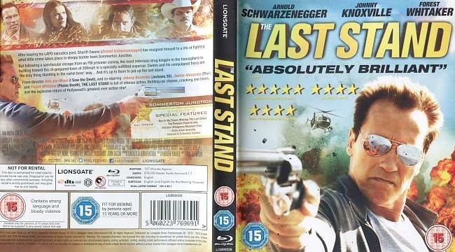 dvd cover The Last Stand 2013 Dvd Cover