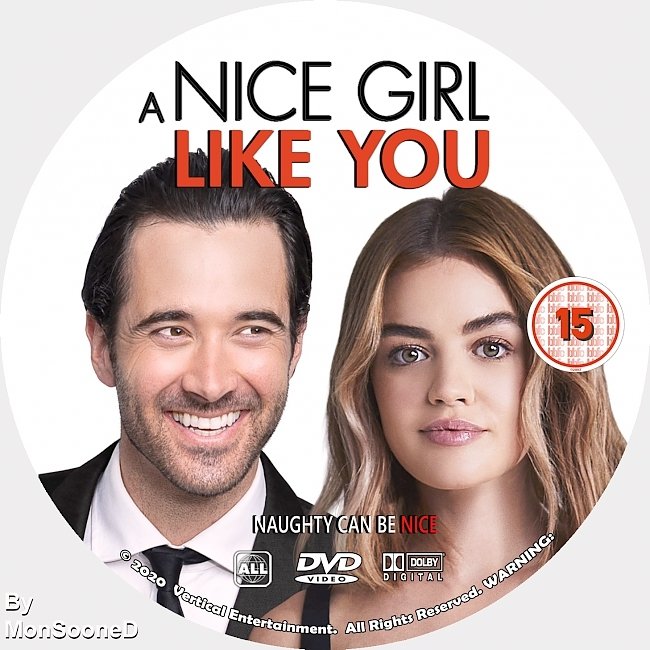 dvd cover A Nice Girl Like You 2020 Dvd Disc Dvd Cover