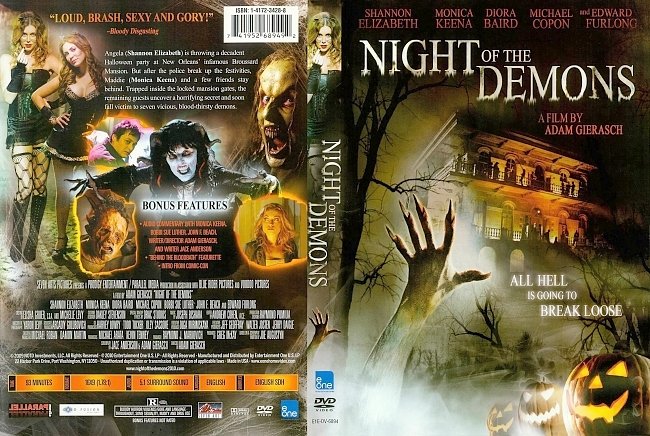 dvd cover Night Of The Demons 2009 Dvd Cover