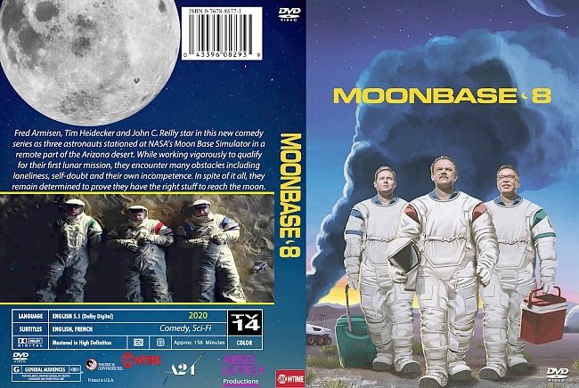 Moonbase 8 2020 Dvd Cover 