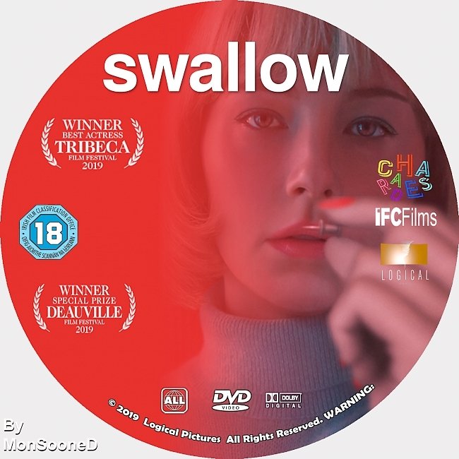 dvd cover Swallow 2019 Dvd Disc Dvd Cover