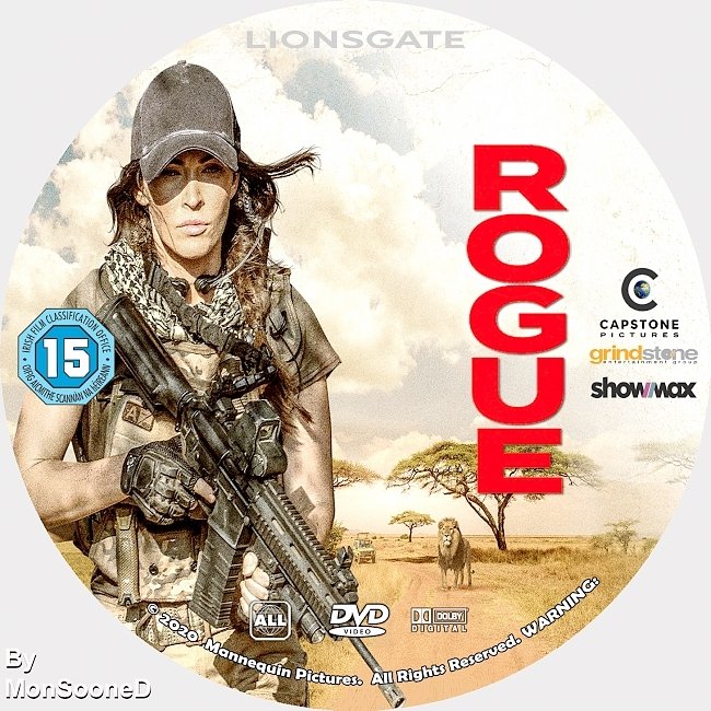 dvd cover Rogue 2020 Dvd Disc Dvd Cover