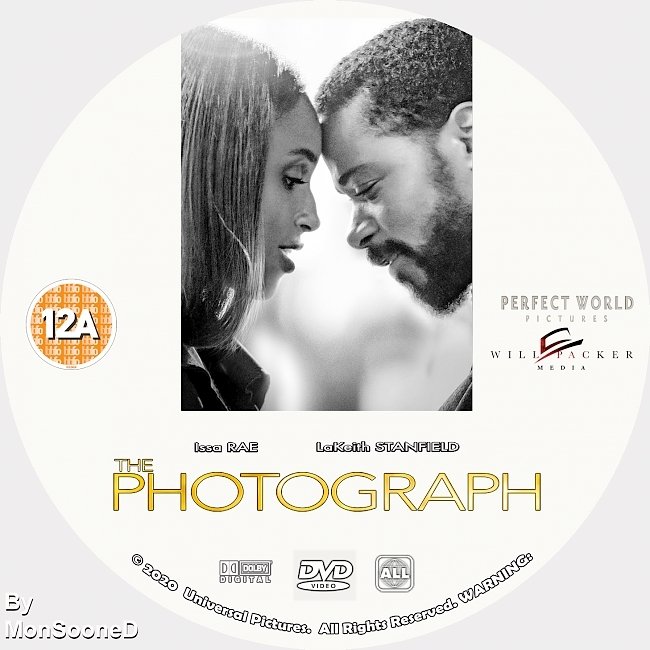 dvd cover The Photograph 2020 Dvd Disc Dvd Cover