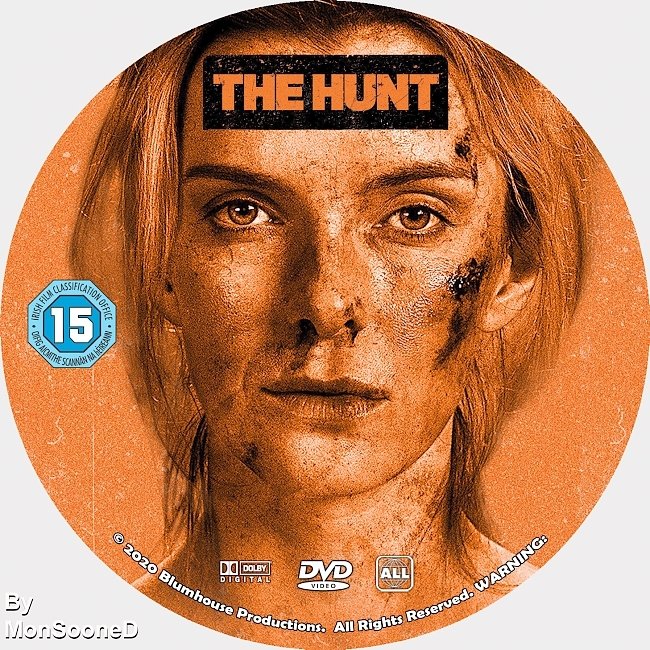 dvd cover The Hunt 2020 Dvd Disc Dvd Cover