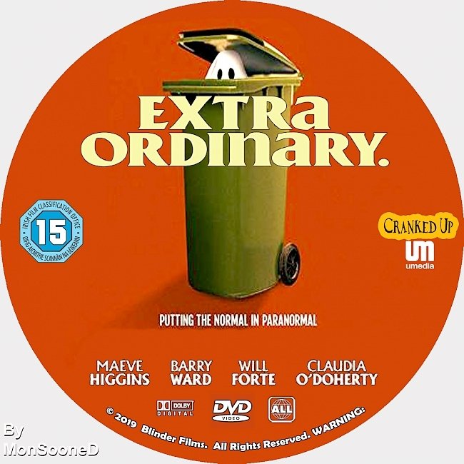 dvd cover Extra Ordinary 2019 Dvd Disc Dvd Cover