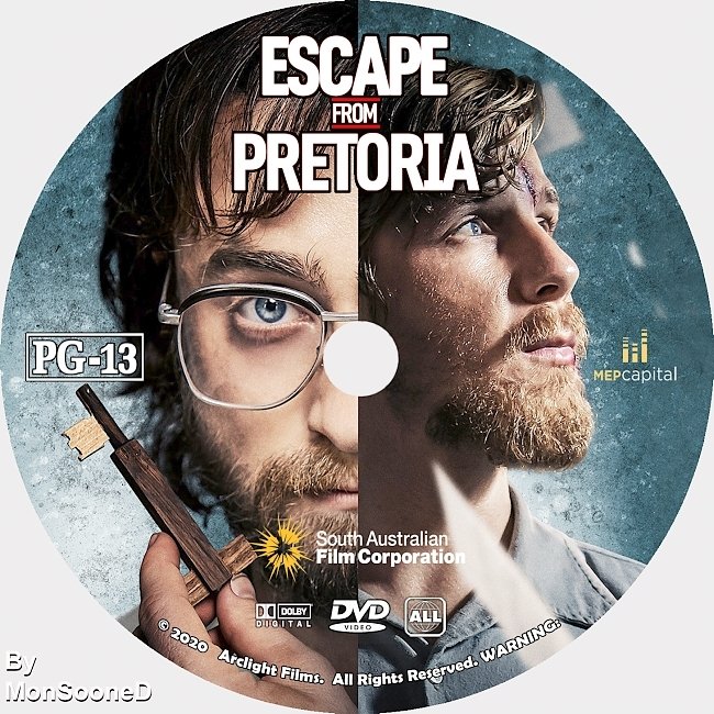 dvd cover Escape From Pretoria 2020 Dvd Disc Dvd Cover