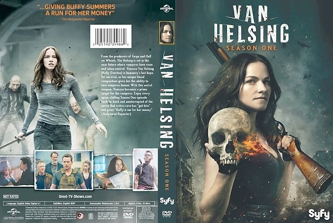 dvd cover Van Helsing - Season 1 2016 Dvd Cover