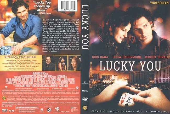 dvd cover Lucky You 2007 Dvd Cover