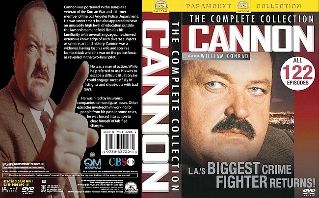 dvd cover Cannon Complete Collection 1971-76 Dvd Cover