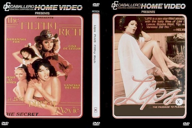 dvd cover Lips & The Filthy Rich 1980 Dvd Cover
