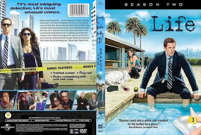 dvd cover Life - Season 2 2008 Dvd Cover