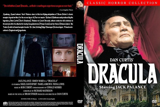 dvd cover Dan Curtis' Dracula Dvd Cover