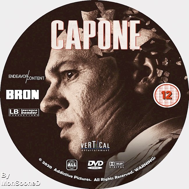 dvd cover Capone 2020 Dvd Cover