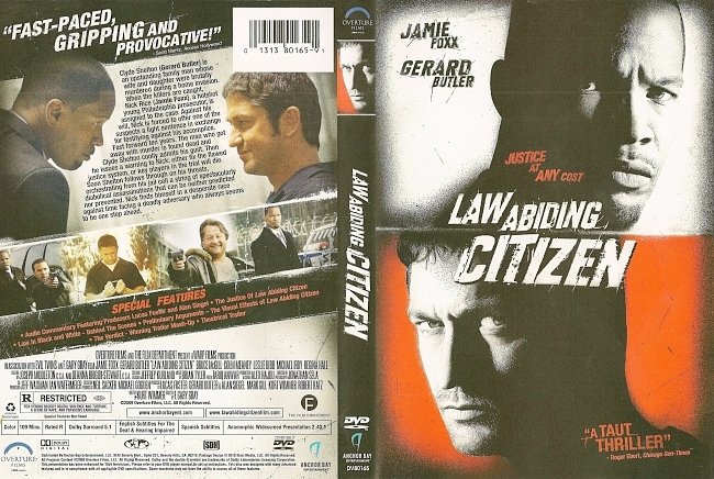 dvd cover Law Abiding Citizen 2009 Dvd Cover