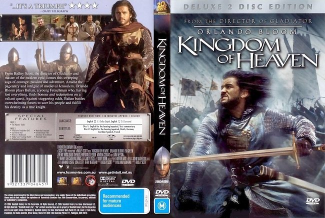 dvd cover Kingdom Of Heaven 2005 Dvd Cover