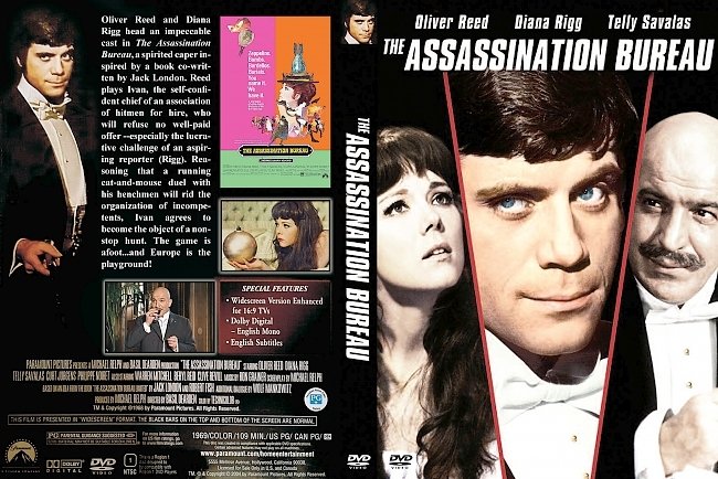 dvd cover Assassination Bureau, The 1969 Dvd Cover