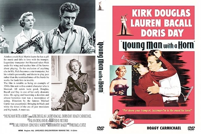 dvd cover Young Man With A Horn 1950 Dvd Cover