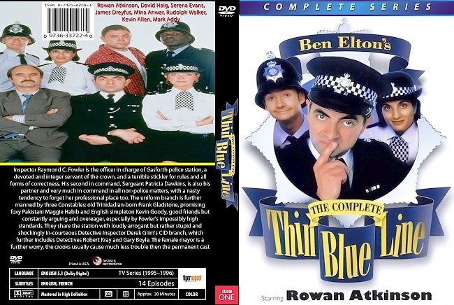 dvd cover The Thin Blue Line 1995â1996 Dvd Cover