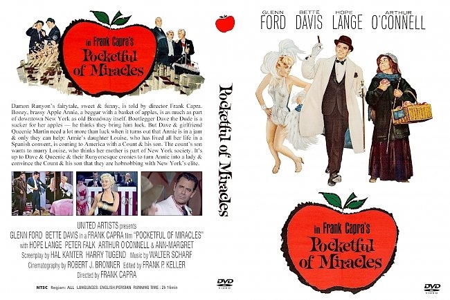 dvd cover Pocketful Of Miracles 1961 Dvd Cover