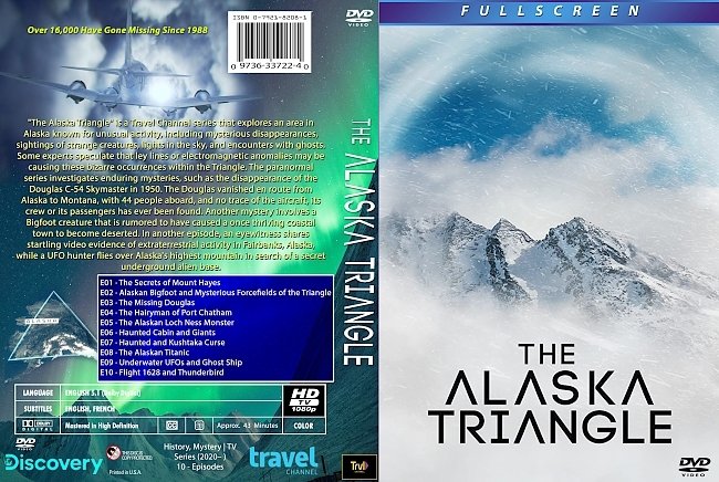 dvd cover The Alaska Triangle 2020 Dvd Cover