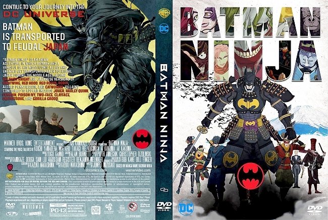 dvd cover Batman Ninja 2018 WS R1 Digital HD Dvd Cover