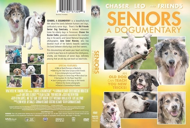 dvd cover Seniors; A Dogumentary 2020 Dvd Cover
