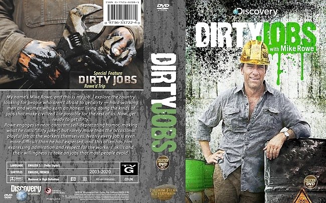 dvd cover Dirty Jobs Collection 2020 Dvd Cover