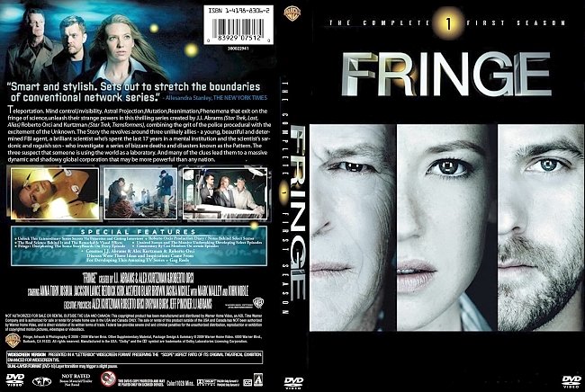 Fringe – Season 1 2009 Dvd Cover 