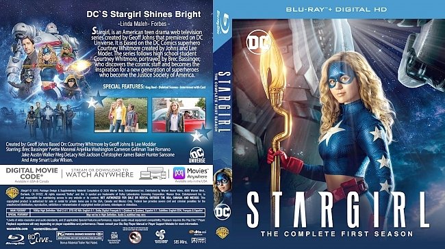 dvd cover Stargirl - Season 1 2020 Dvd Cover