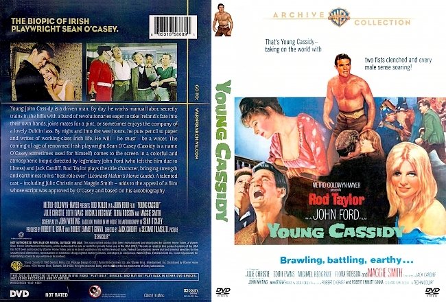 dvd cover Young Cassidy 1965 Dvd Cover