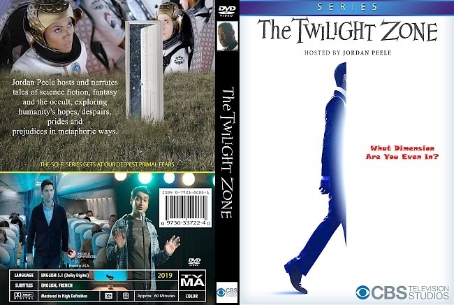 dvd cover The Twilight Zone Series 2019 Dvd Cover