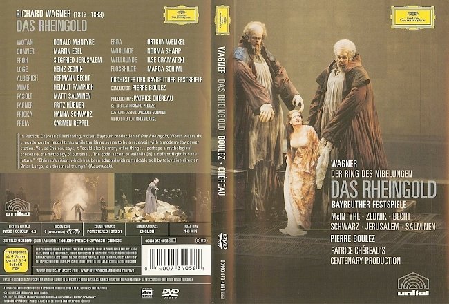dvd cover Wagner - Das Reingold 2005 Dvd Cover