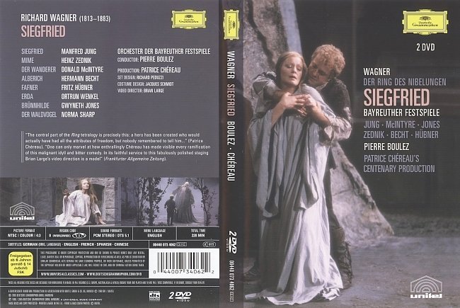 dvd cover Wagner - Sigfried 2005 Dvd Cover