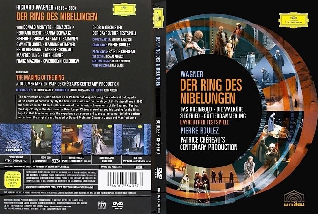 dvd cover Wagner - Der Ring Des Nibelungen 2005 Dvd Cover