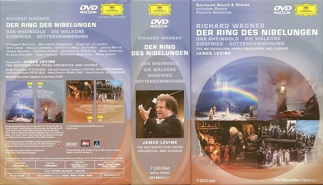 dvd cover Wagner - Der Ring Des Nibelungen 1990 Dvd Cover