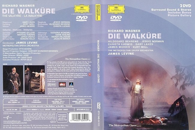 dvd cover Wagner - Die Walkure 1990 Dvd Cover