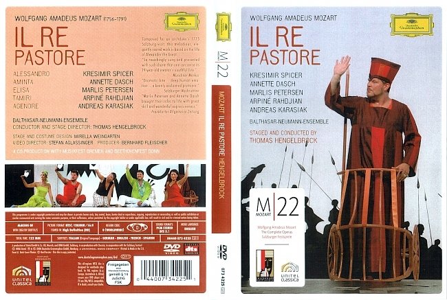 dvd cover Mozart - Il Re Pastore 2006 Dvd Cover