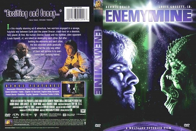 dvd cover Enemy Mine 1985 Dvd Cover