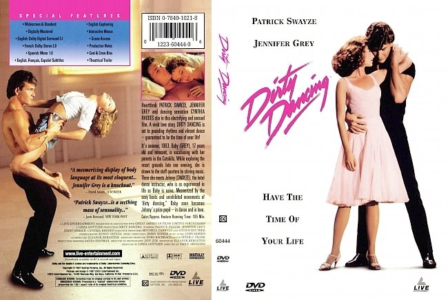 dvd cover Dirty Dancing 1987 Dvd Cover