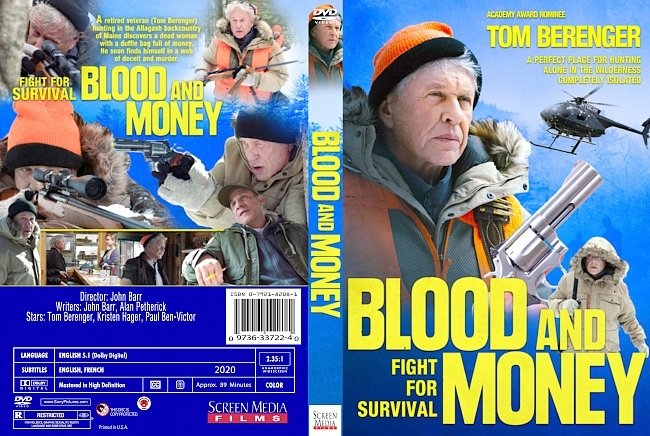 dvd cover Blood And Money 2020 Dvd Cover