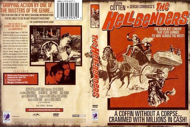 dvd cover The Hellbenders 1967 Dvd Cover