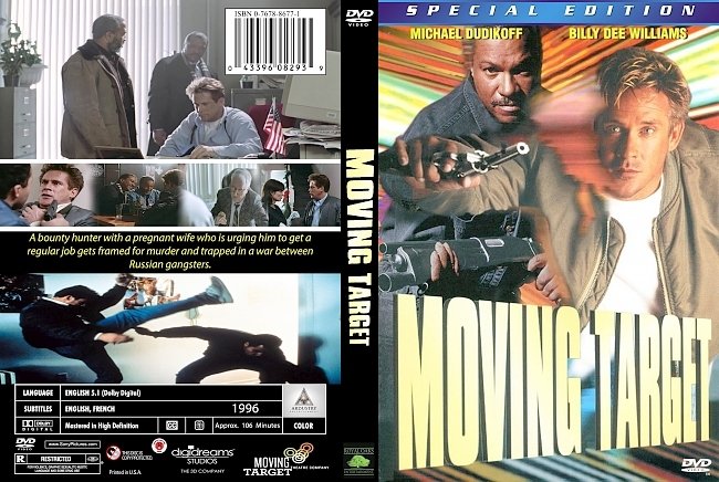 dvd cover Moving Target 1996 Dvd Cover