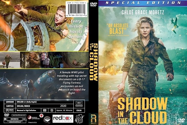 dvd cover Shadow In The Cloud 2020 Dvd Cover