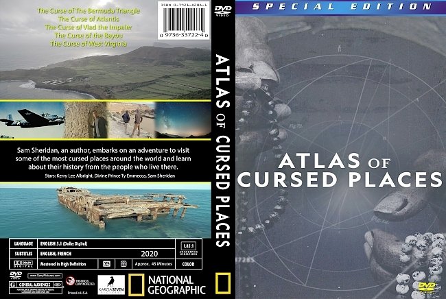 dvd cover Atlas Of Cursed Places 2020 Dvd Cover