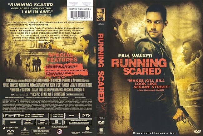 dvd cover Running Scared 2006 Dvd Cover