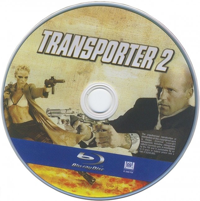 dvd cover Transporter 2 2005 R1 Disc Dvd Cover