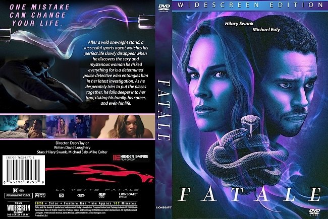 dvd cover Fatale 2020 Dvd Cover